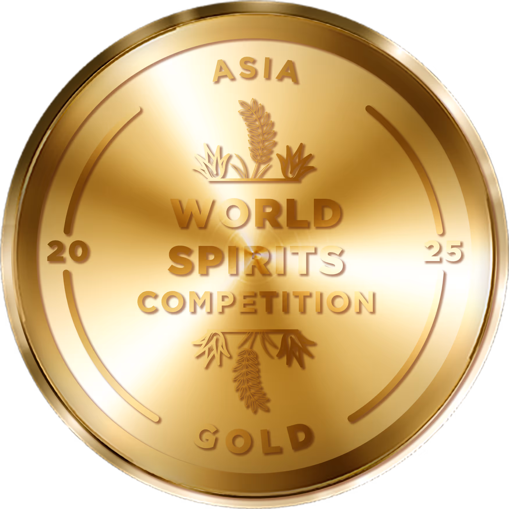 Asia World Spirits Competition gold Medal 2025