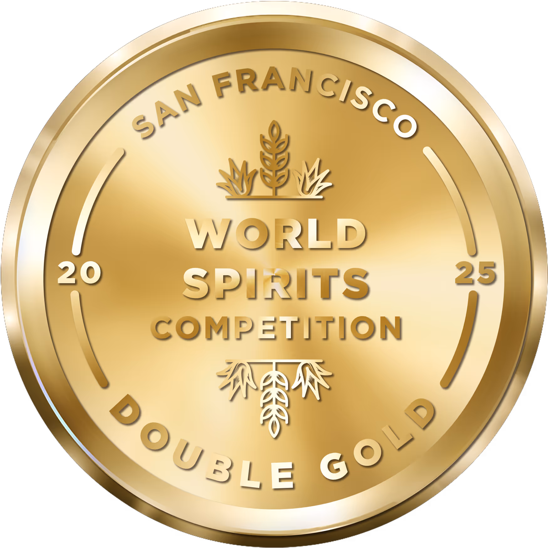 San Francisco World Spirits Competition double gold medal 2025