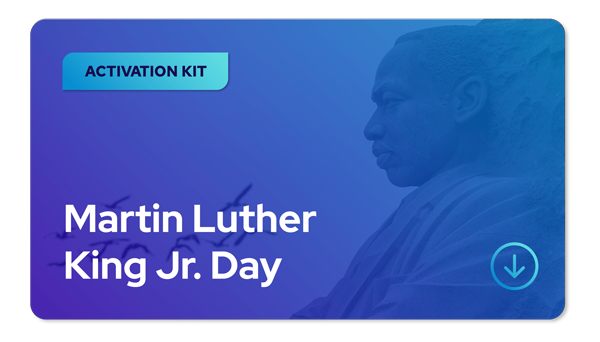 Rally your people for Martin Luther King Jr. Day