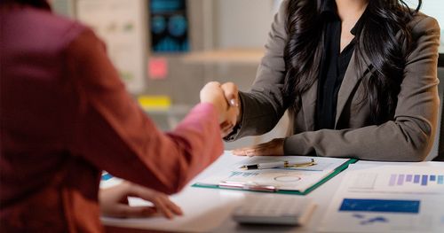 Corporate results meeting agreement