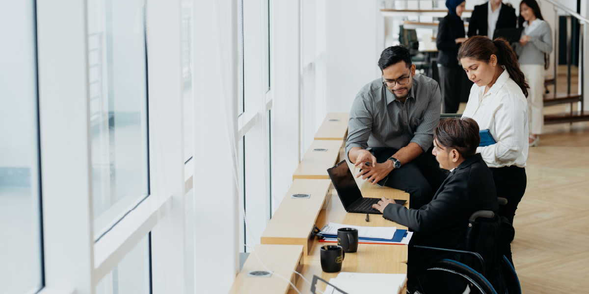 CSR professionals working together