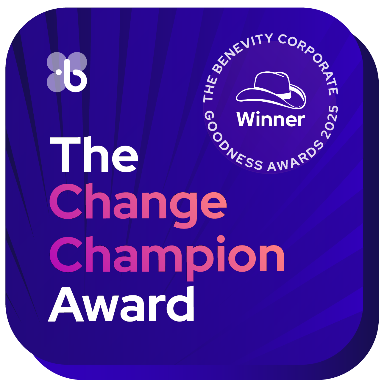 2025 Goodies Finalist and Winner Toolkit — Badges_Change Champion Winner 2