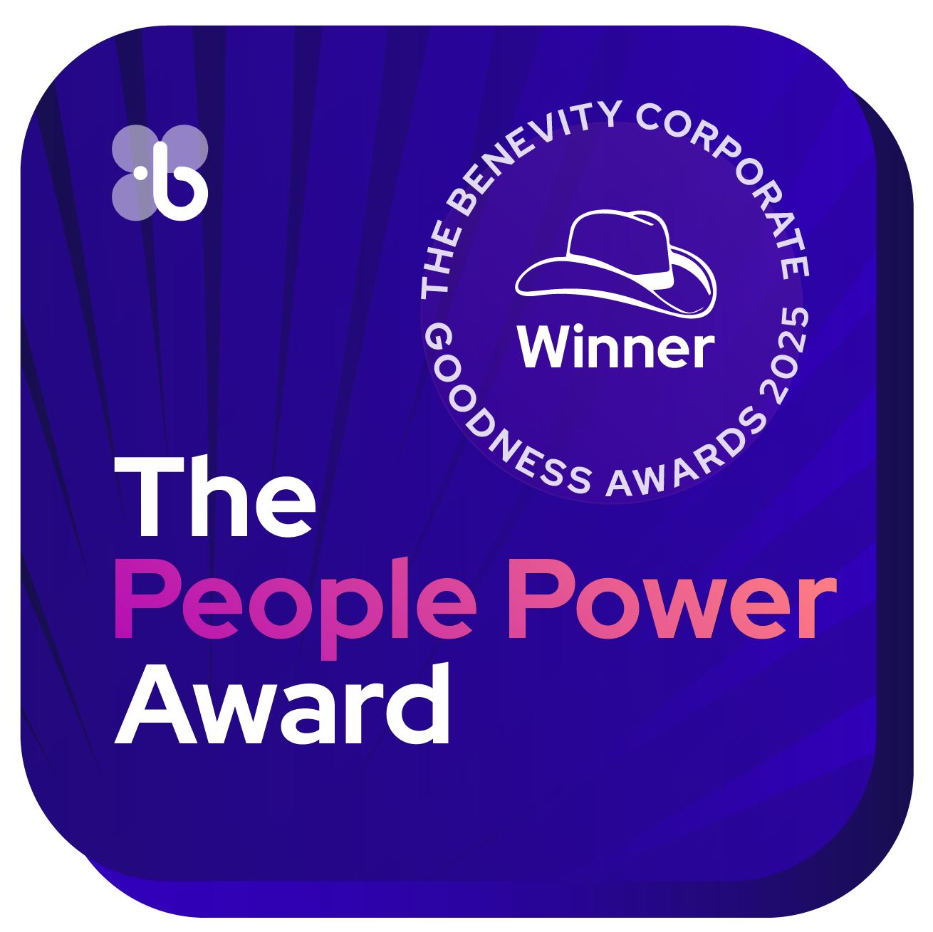 2025 Goodies Finalist and Winner Toolkit — Badges_People Power Winner 2