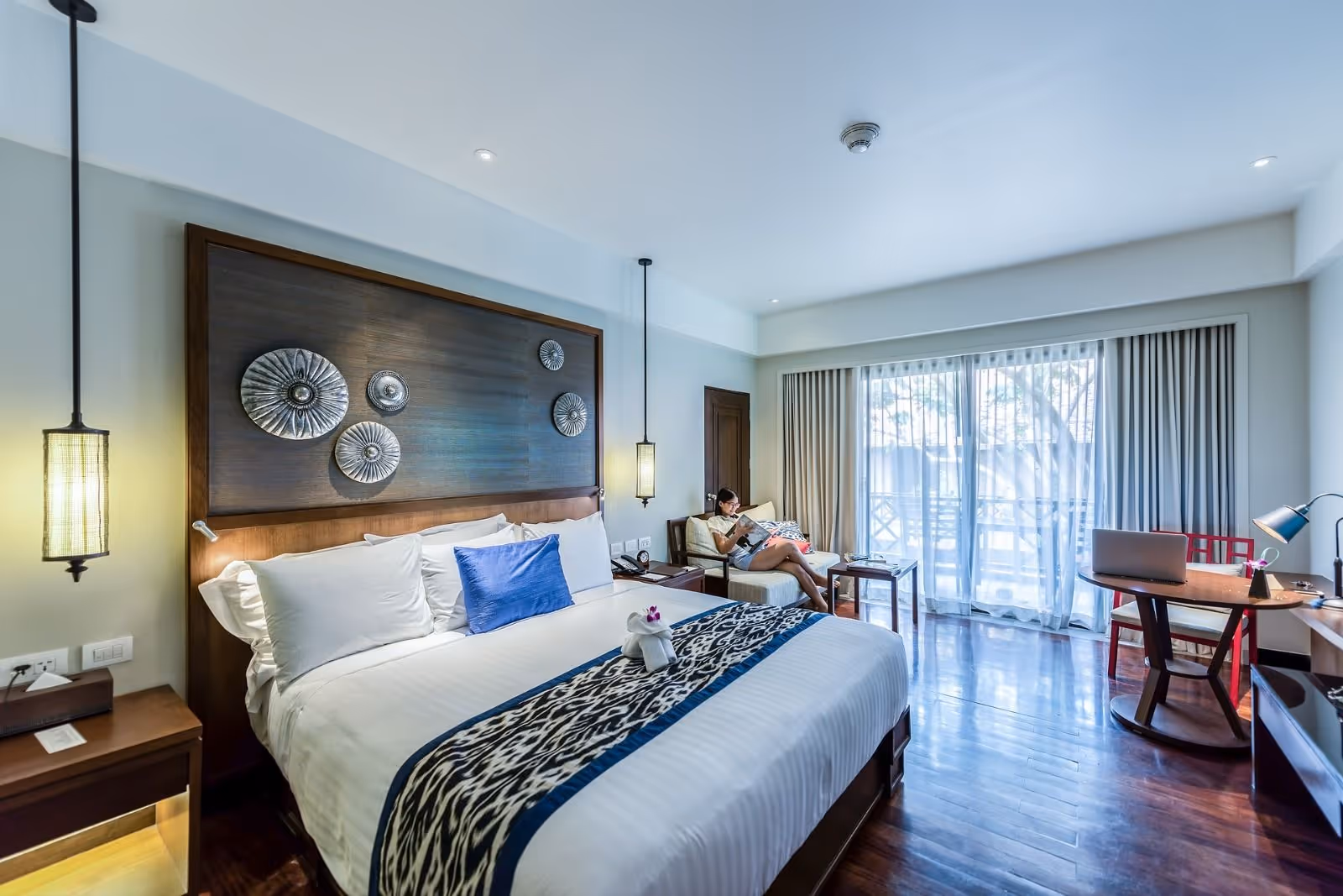 Picture of a Hotel Room