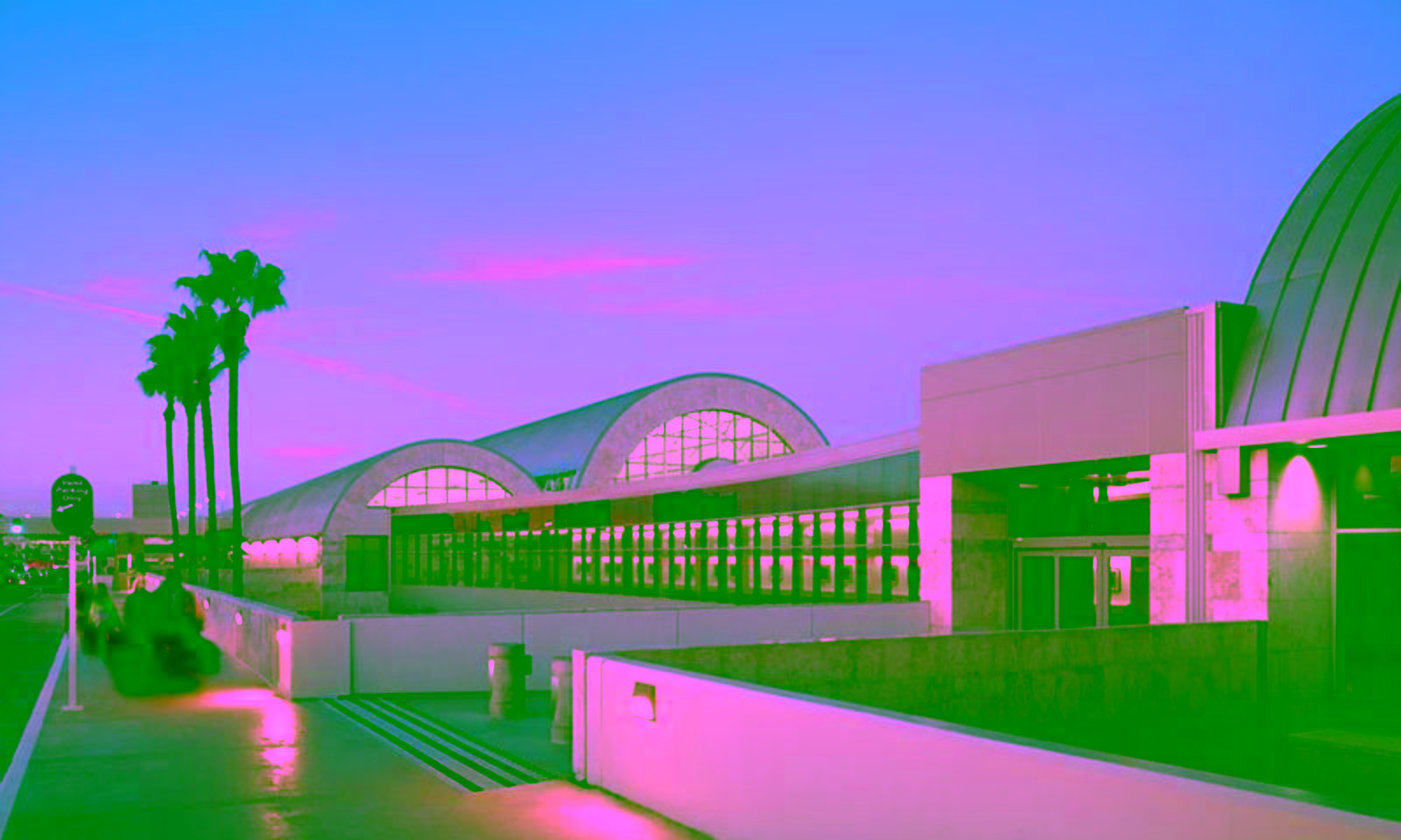 john wayne airport terminal exterior