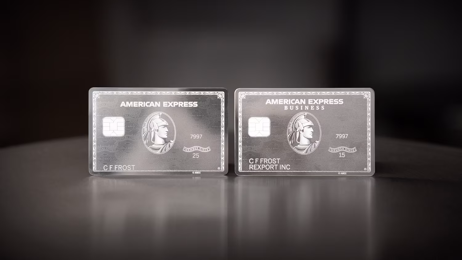 American Express mirror card