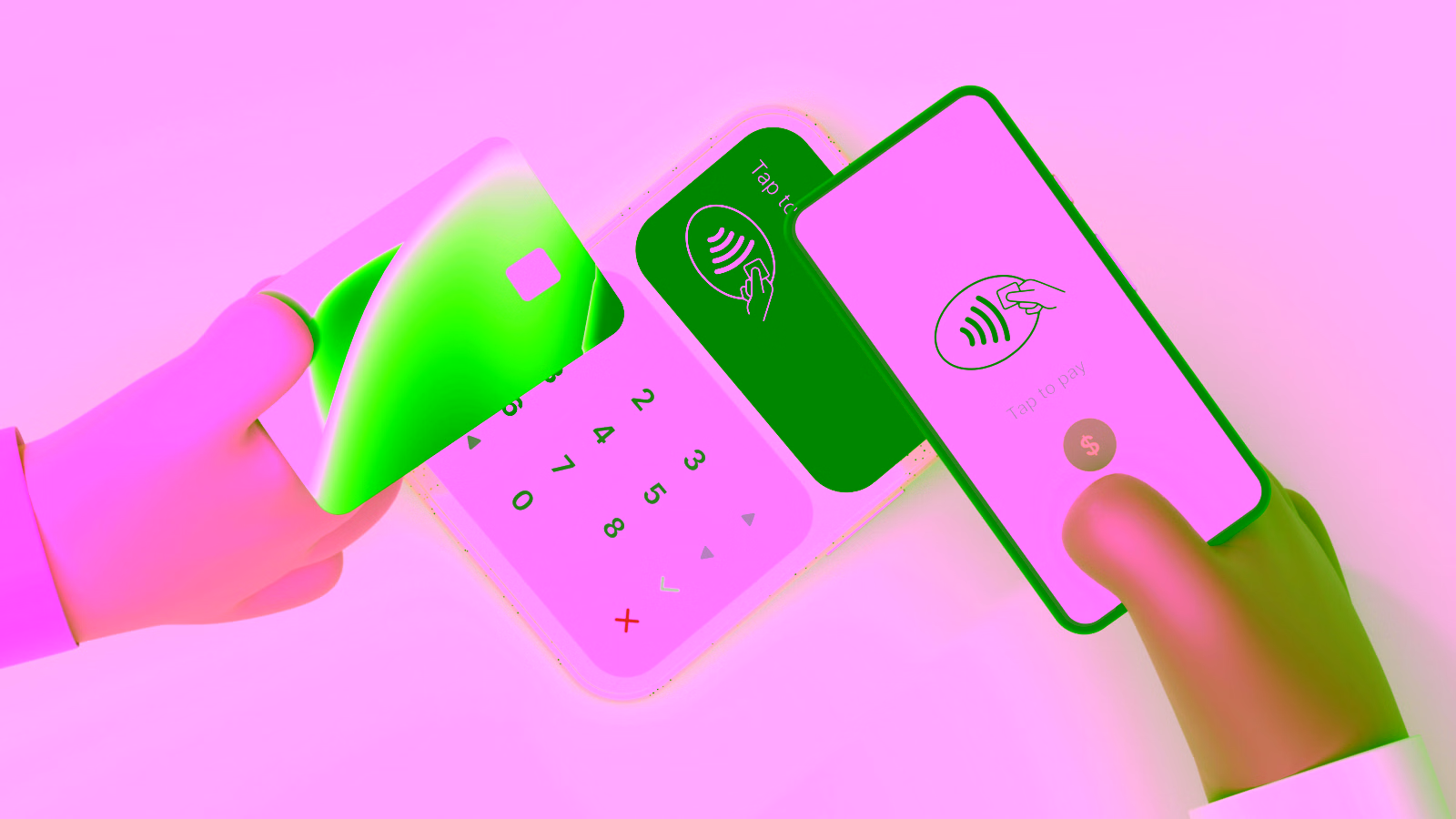 Tap to pay transaction
