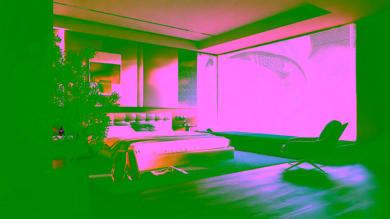 Luxury Marriott hotel suite