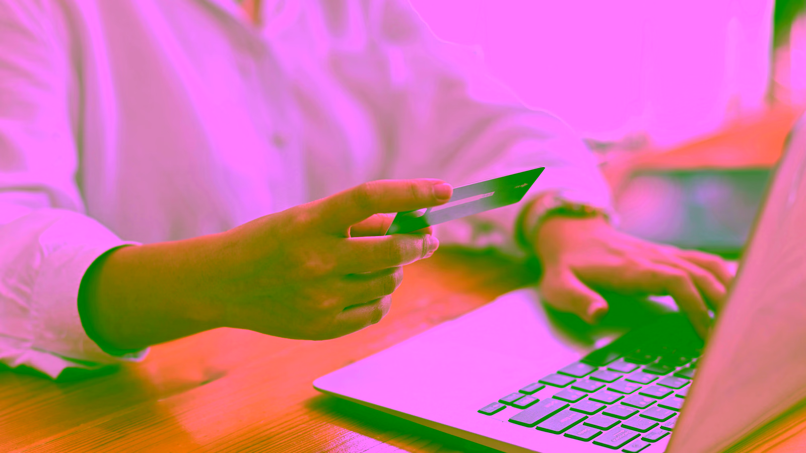 Credit card online purchase