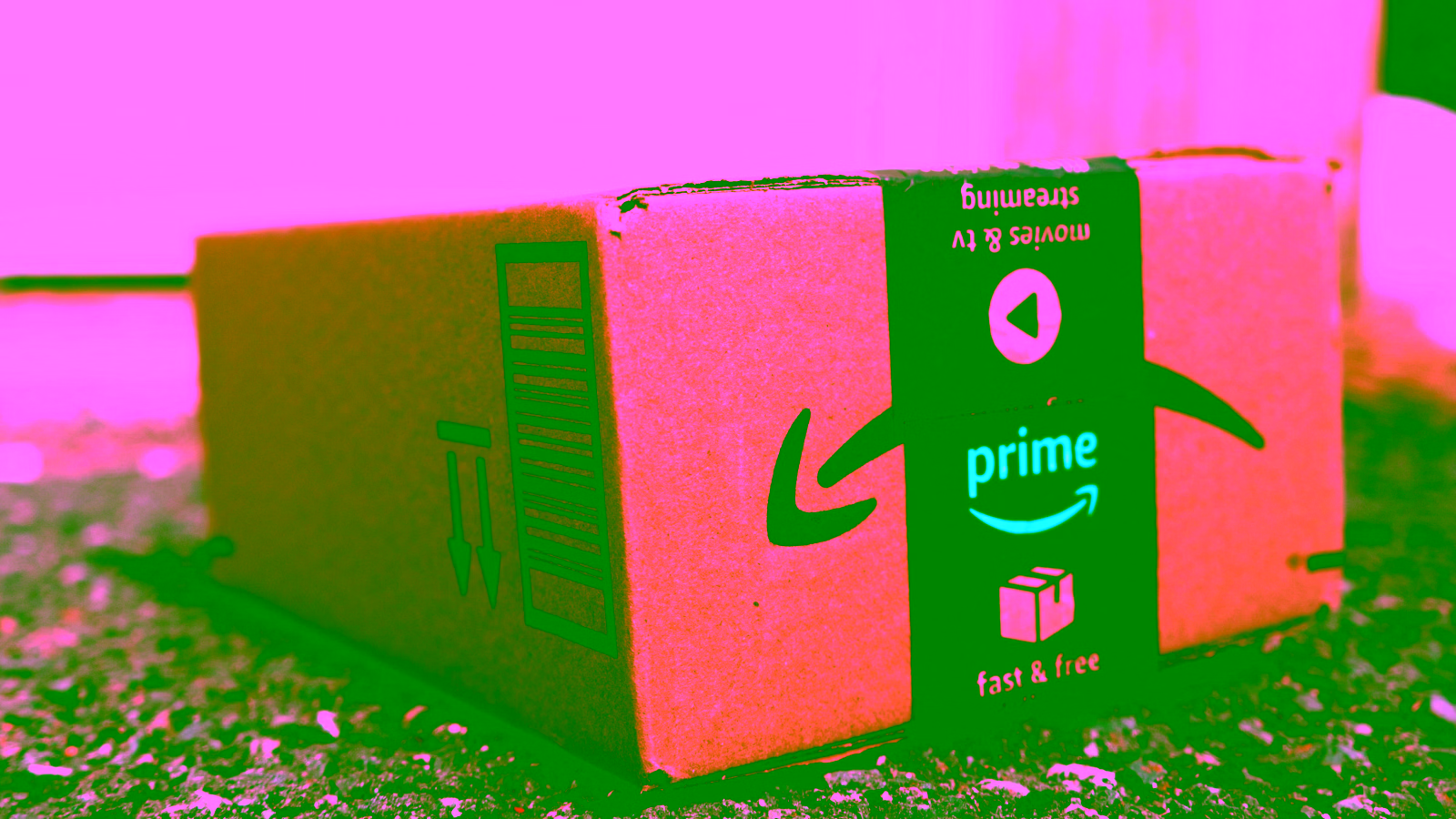 Amazon Prime package box