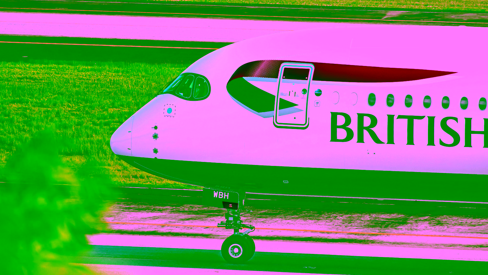 British Airways aircraft on the tarmac