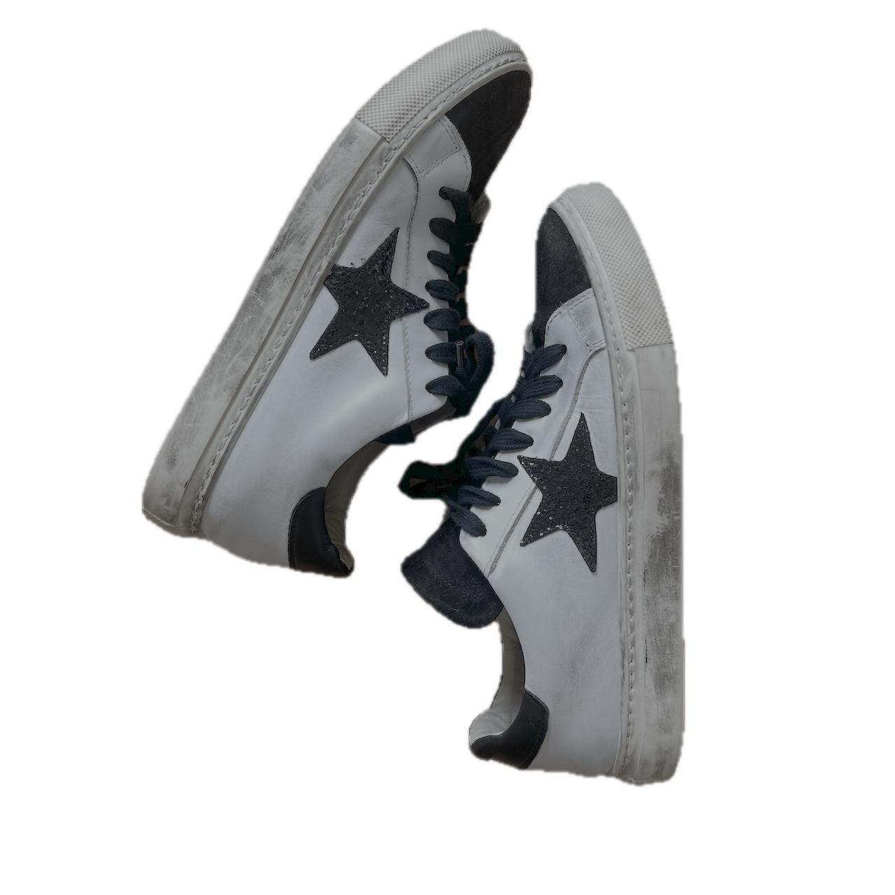 Sneaker mit Sternmuster