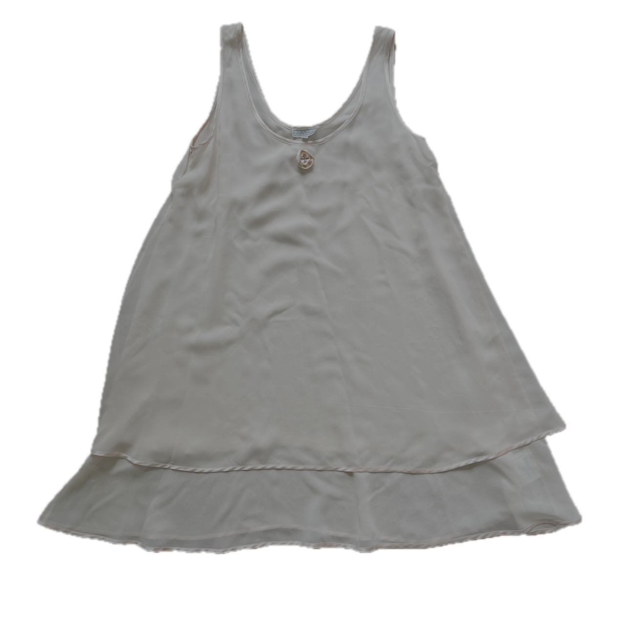 Rosa Seide-Kleid