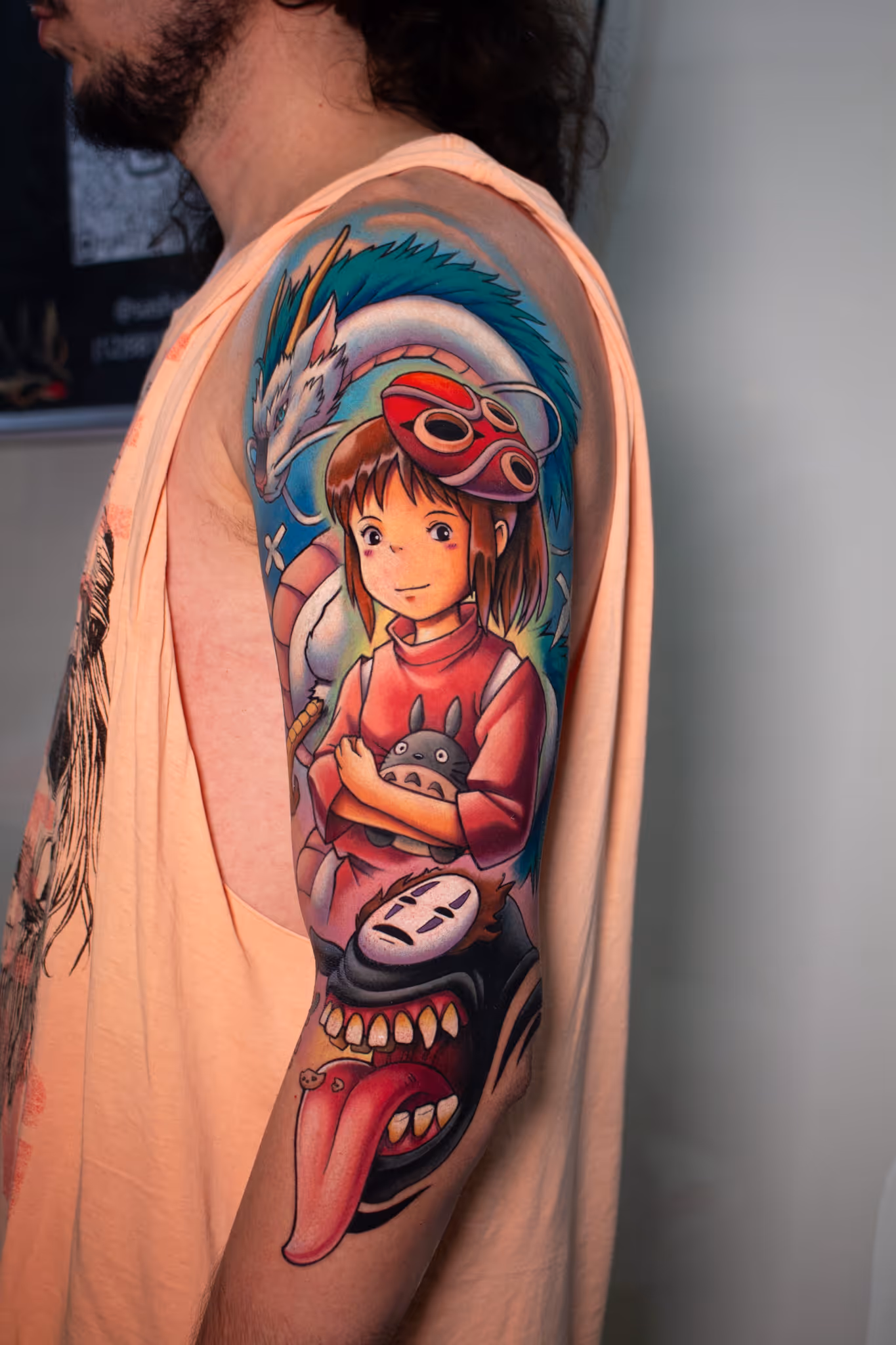 Anime tattoo by Opix