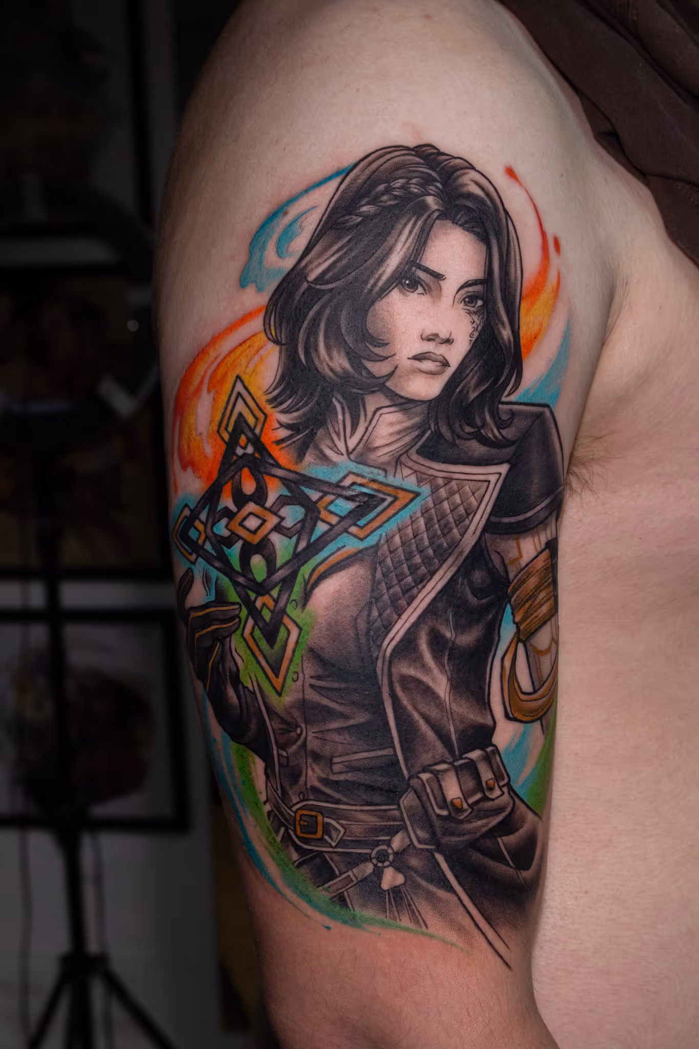 Anime tattoo by Opix
