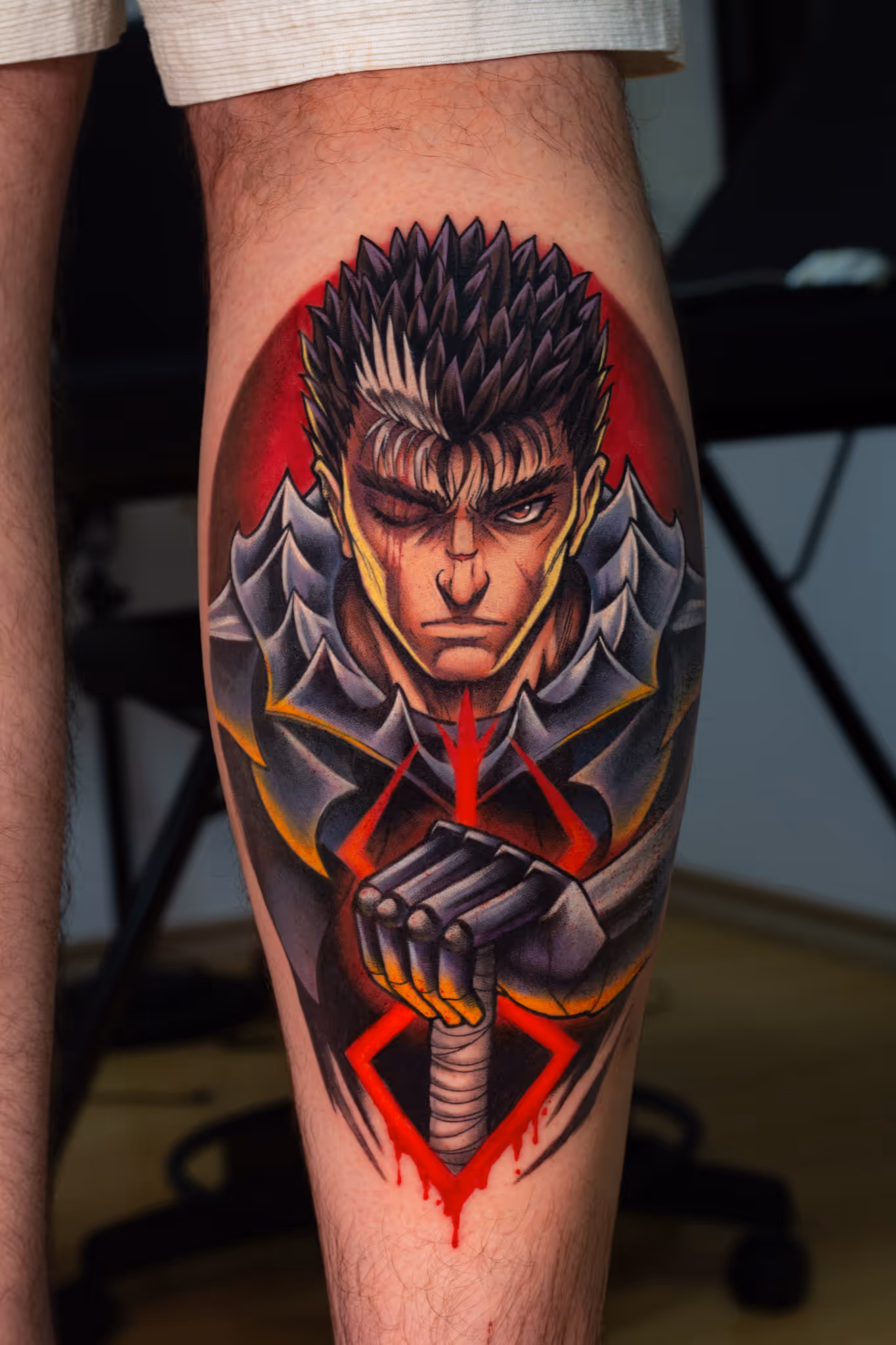 Anime tattoo by Opix