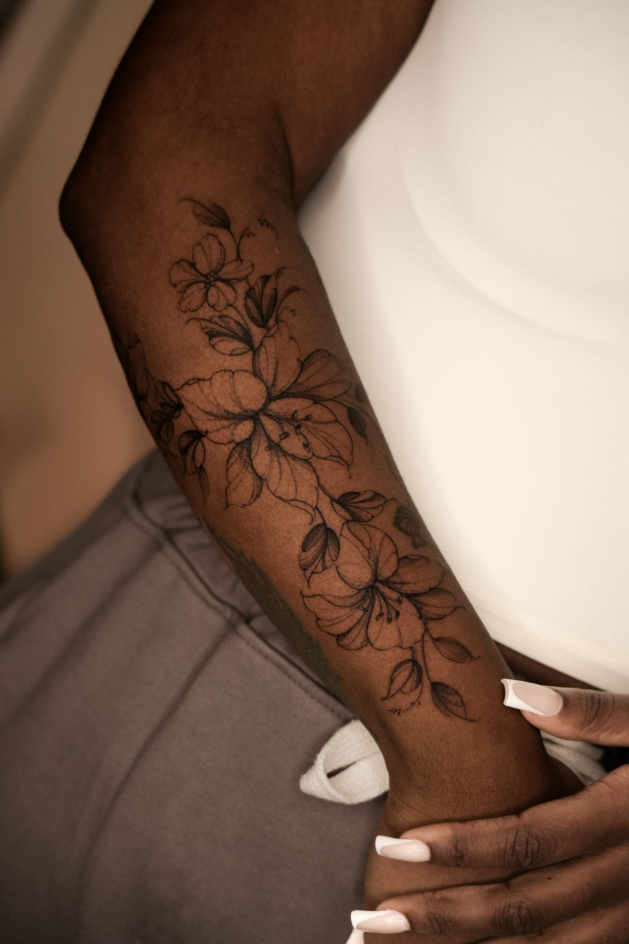 Custom tattoo by Monique