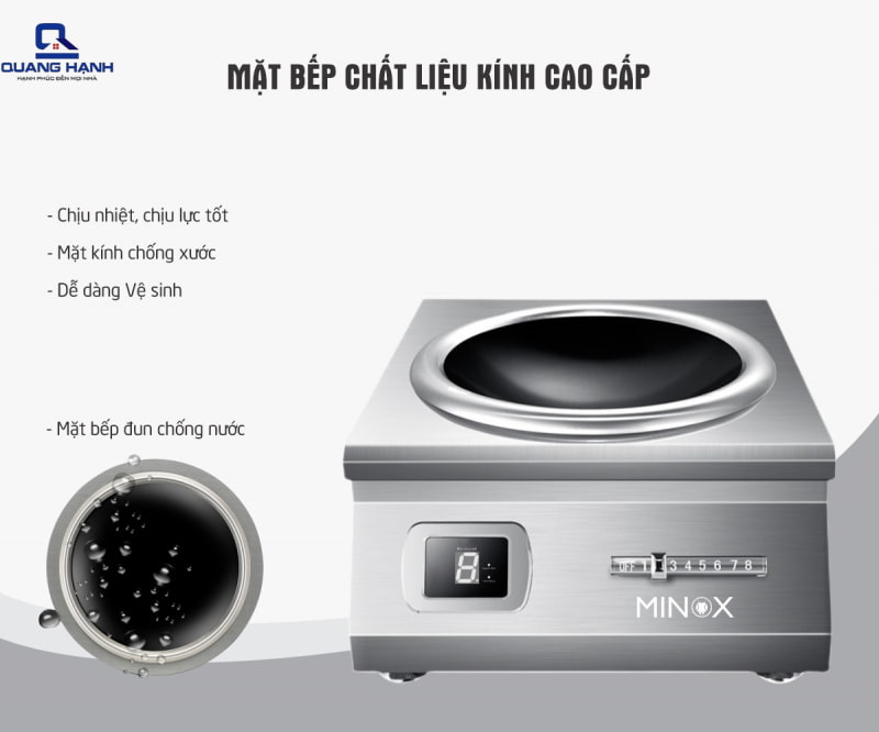 Bếp từ mặt lõm - Bạn đã từng biết sản phẩm này?