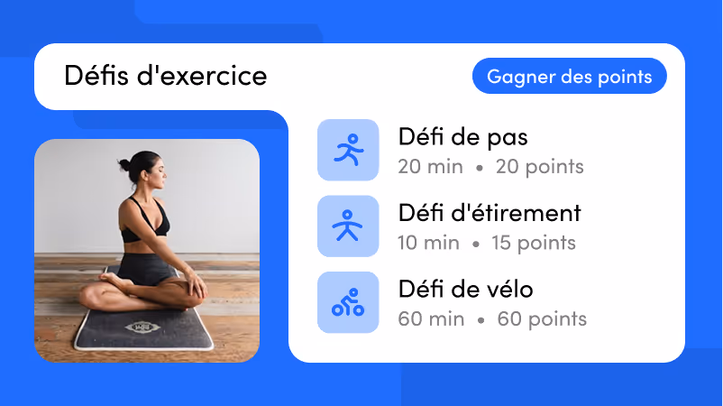 Femme en tenue de sport assise en position de yoga sur un tapis
