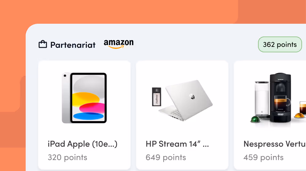 Sélection de produits technologiques Amazon avec des points de récompense