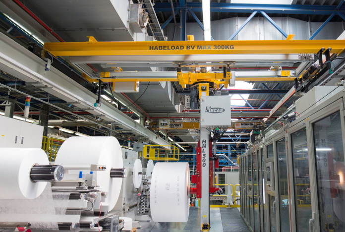 HML-serie elektrisch magazijn liftsysteem voor orderpicken, rolhandling en het veilig verplaatsen van zware goederen in productie- en logistieke processen