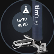 Ergonomische vacuümslangheffer voor producten tot circa 65 kg. Geschikt voor het veilig en gecontroleerd verplaatsen van uiteenlopende producten.