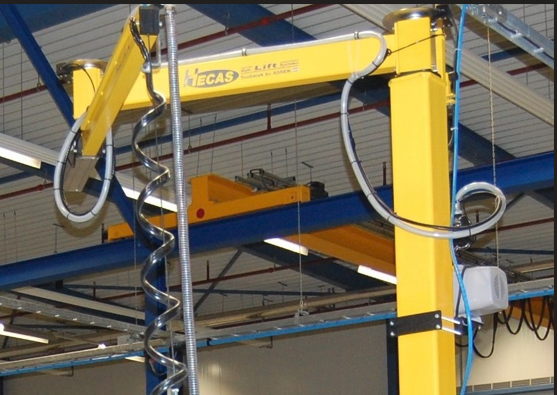 MLS-serie pneumatisch Multi Lift Systeem met vacuümgrijper voor het veilig en ergonomisch verplaatsen van dozen en verpakte producten in productie- en logistieke processen