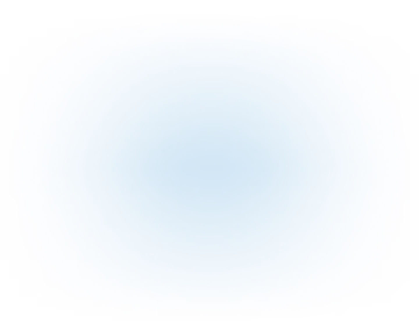 blue glow