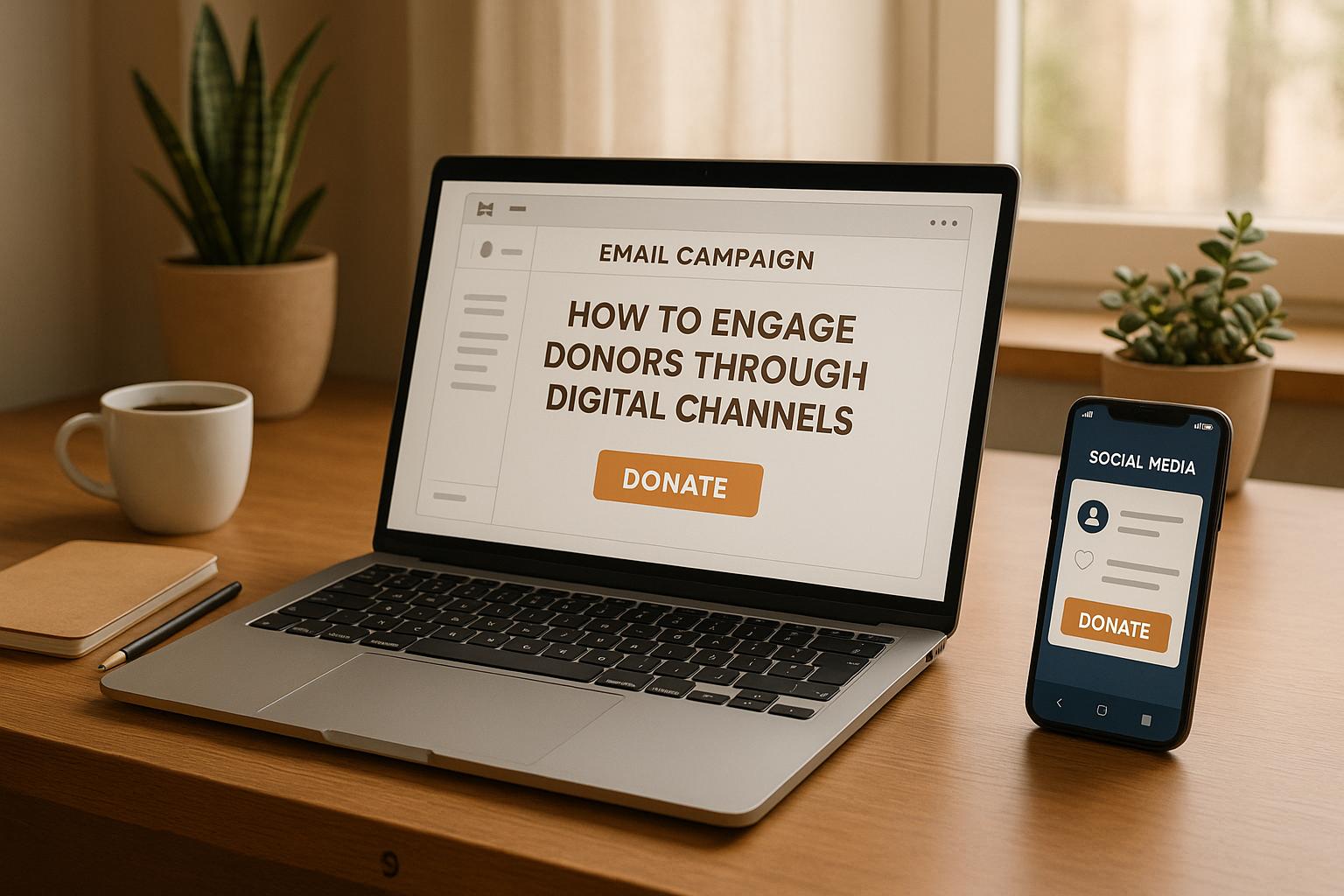 Explore effective strategies for engaging donors through digital channels like email, social media, and online donation tools.