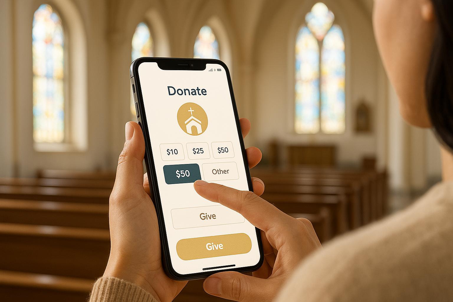 Enhance your church's donation process with mobile-friendly strategies that improve engagement, security, and donor retention.