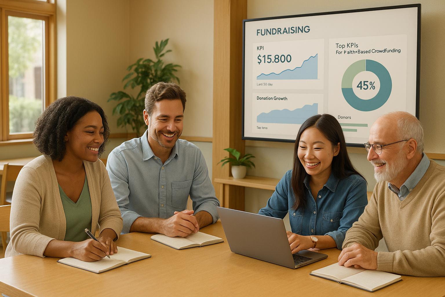 Explore essential KPIs for faith-based crowdfunding to enhance fundraising success, strengthen donor relationships, and ensure financial stability.