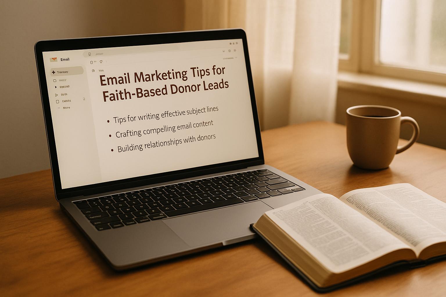 Explore effective email marketing strategies for faith-based organizations to engage donors, enhance connections, and drive fundraising success.