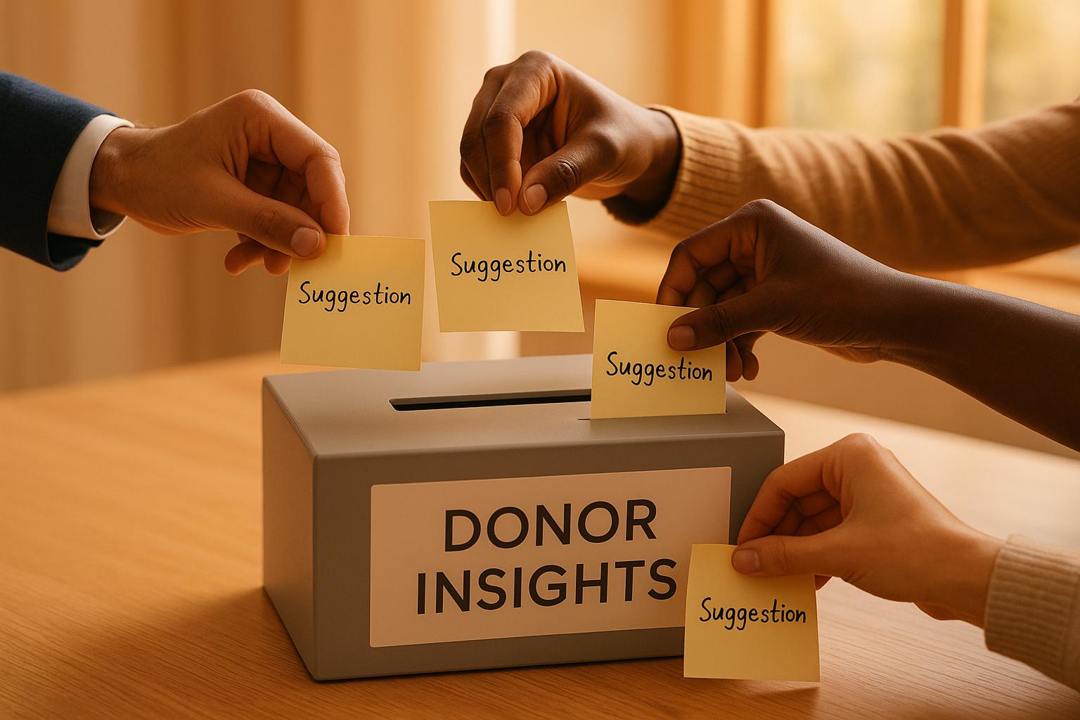 Explore effective strategies for collecting and utilizing donor feedback to enhance fundraising efforts and strengthen supporter relationships.
