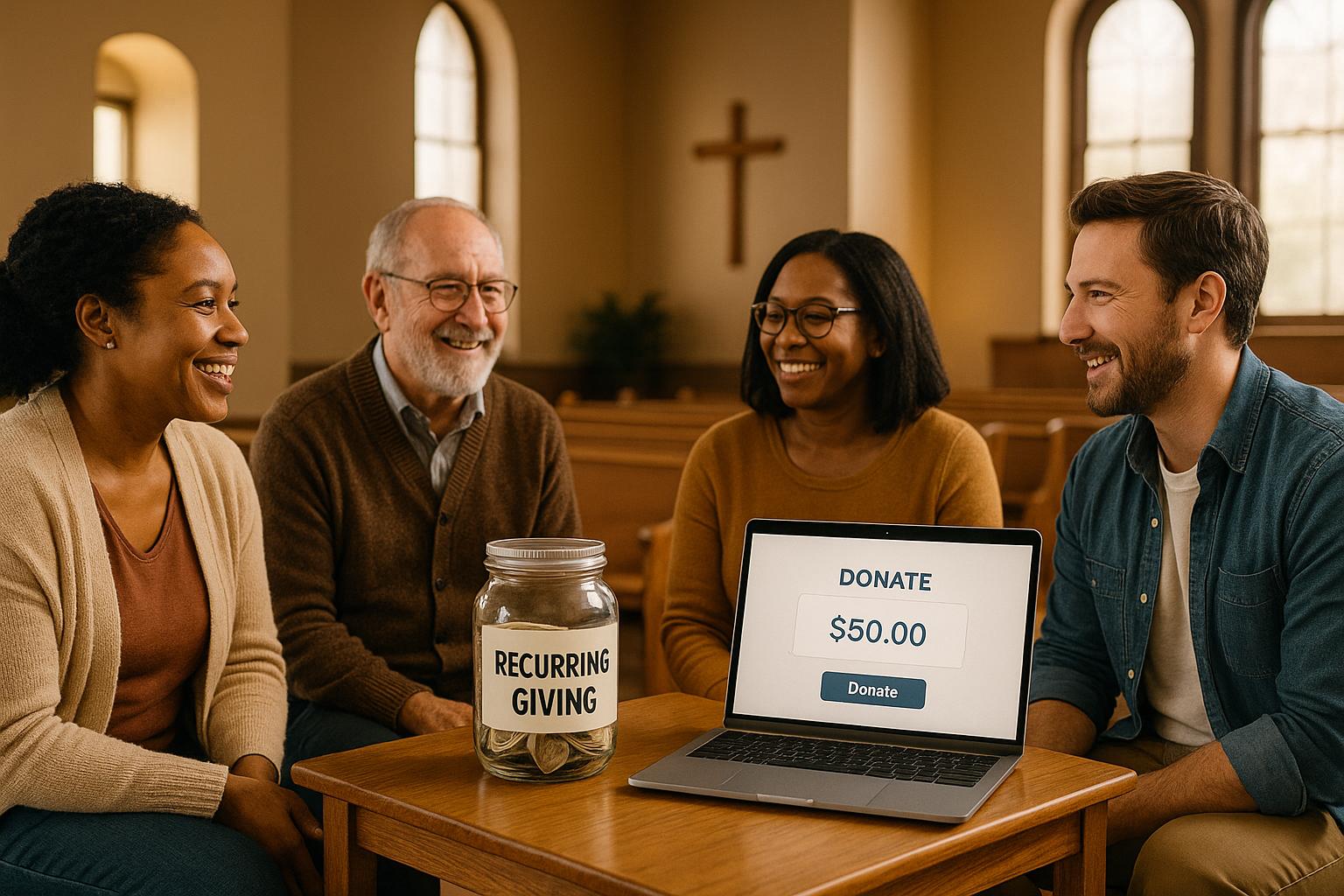 Explore how recurring giving campaigns strengthen faith-based organizations through donor engagement, financial stability, and community impact.