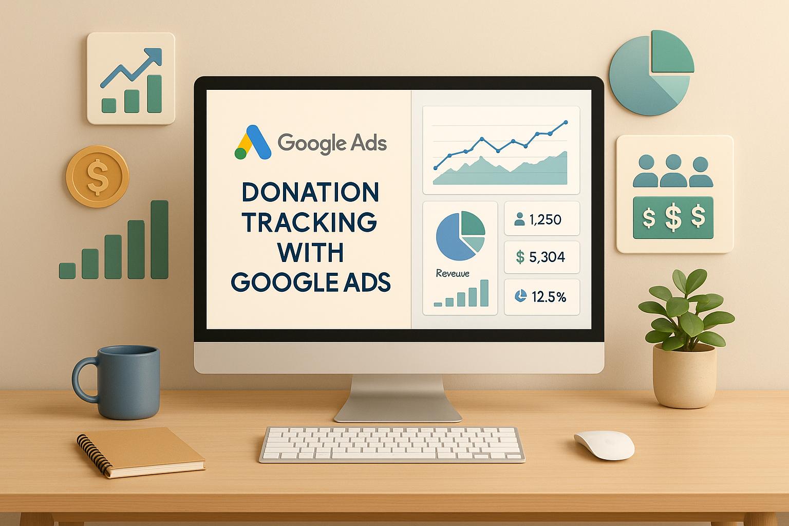 Learn how nonprofits can track online donations in Google Ads using GA4, conversion tags, dynamic values, and testing to improve ROAS and Ad Grant compliance.