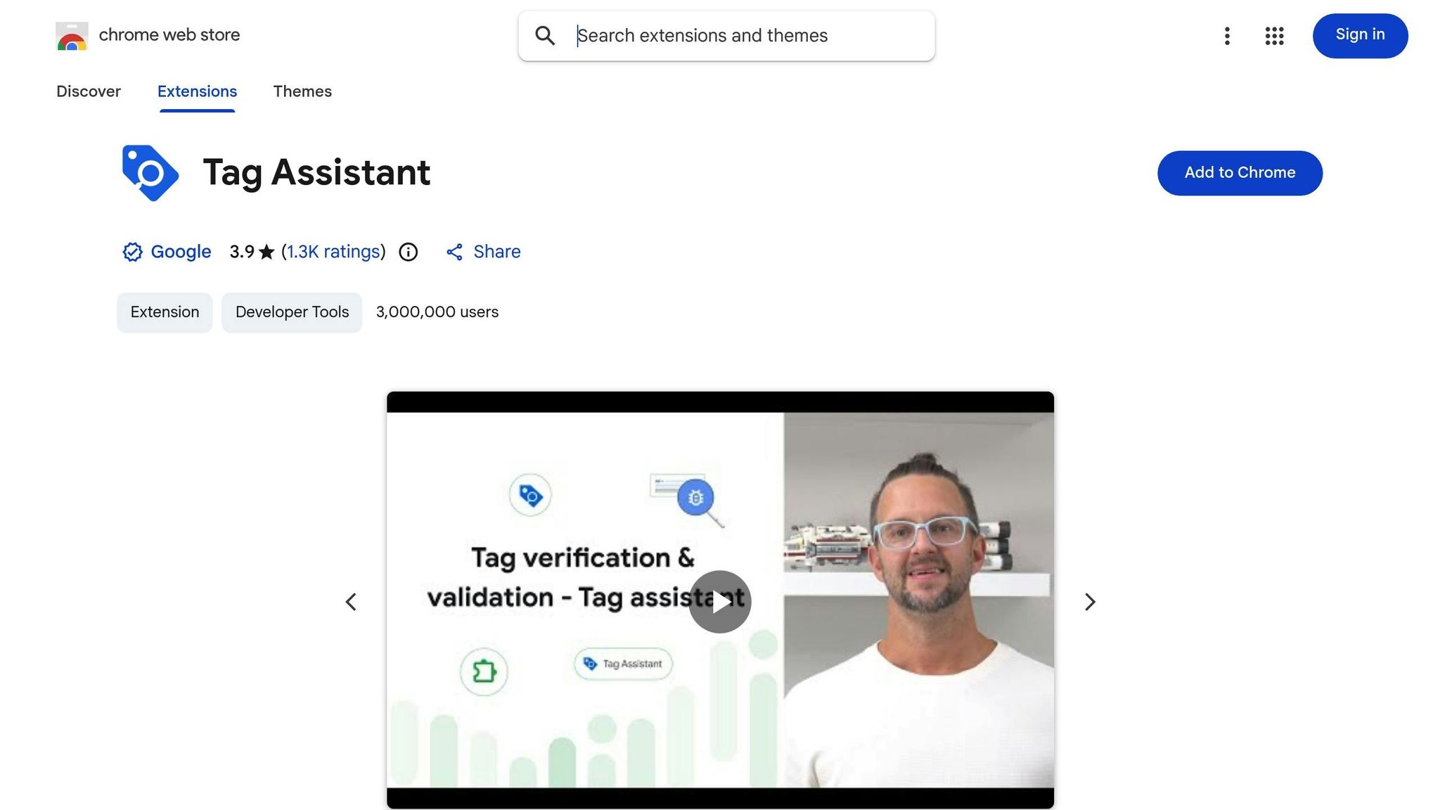 Google Tag Assistant
