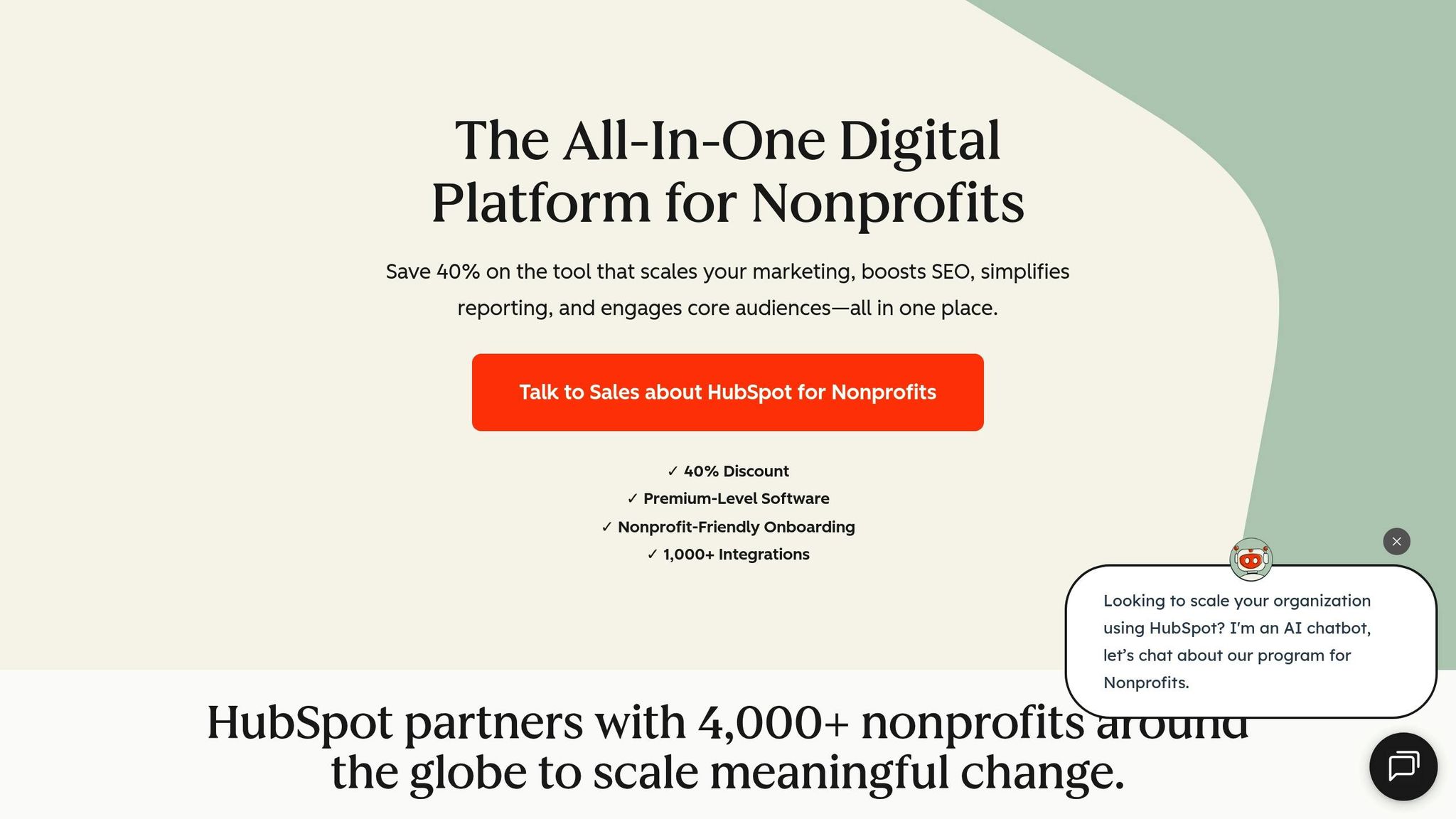 HubSpot for Nonprofits
