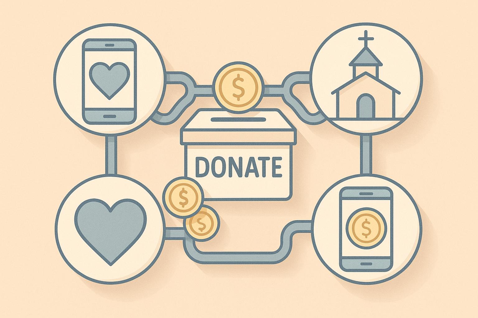 Compare five donor platforms for churches and faith-based nonprofits, with feature breakdowns on recurring giving, integrations, pricing, and donor retention.