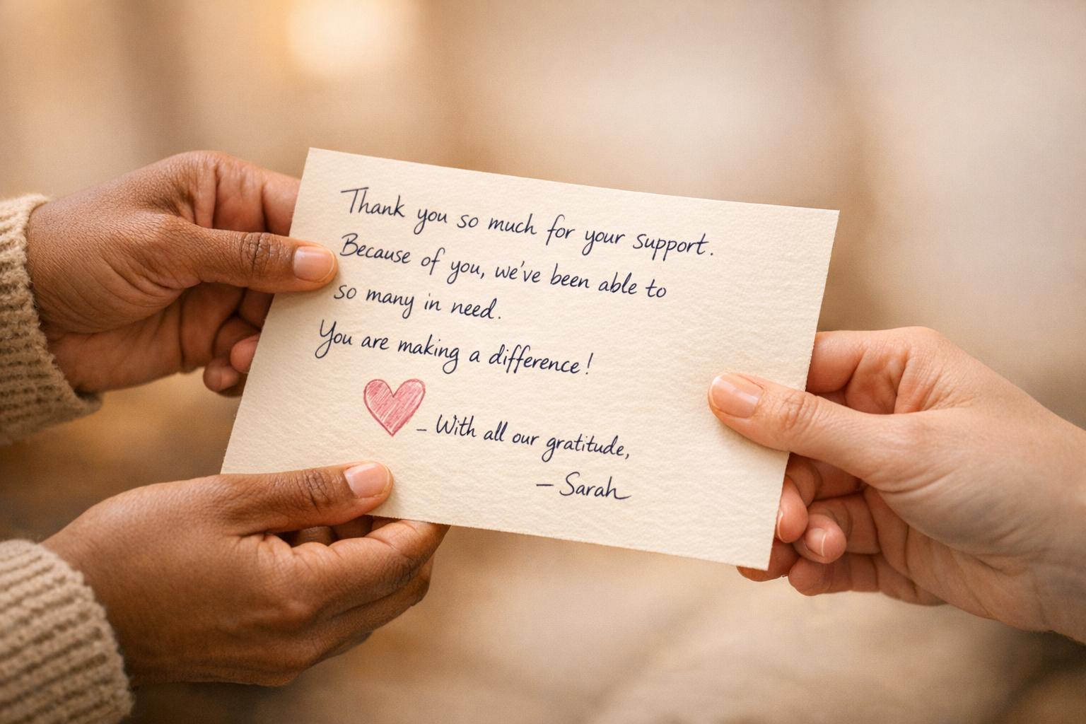 Donor-focused email stories that build emotional connection and show clear impact to convert one-time givers into predictable monthly supporters.