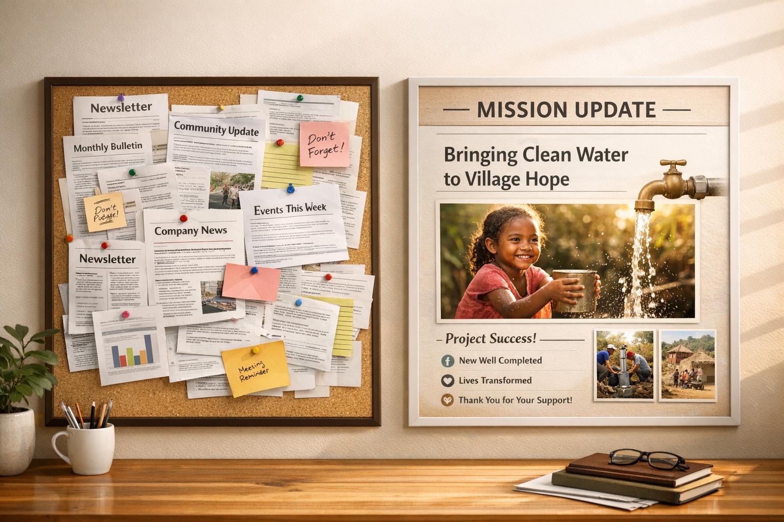 Compare mission-driven donor updates with generic newsletters and learn how storytelling, personalization, and segmentation boost engagement, retention, and revenue.