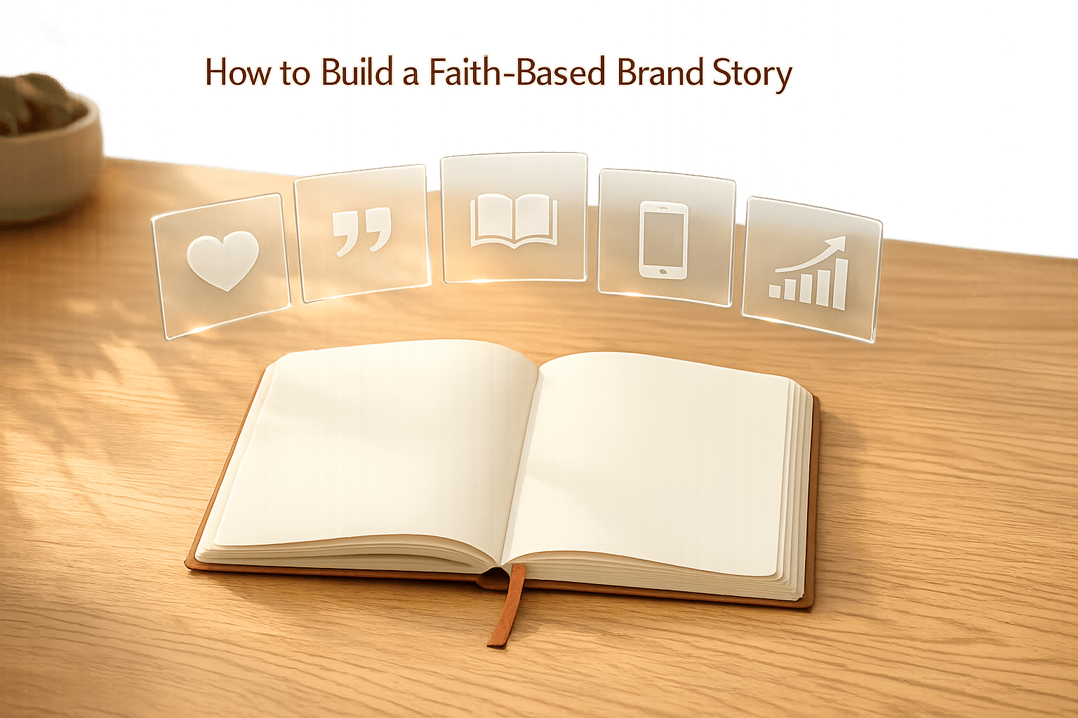 Practical guide to craft a faith-based brand story: define your spiritual mission, use testimonies ethically, integrate scripture, amplify digitally, and measure impact.