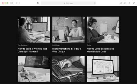 Landing Page Template Usability Image
