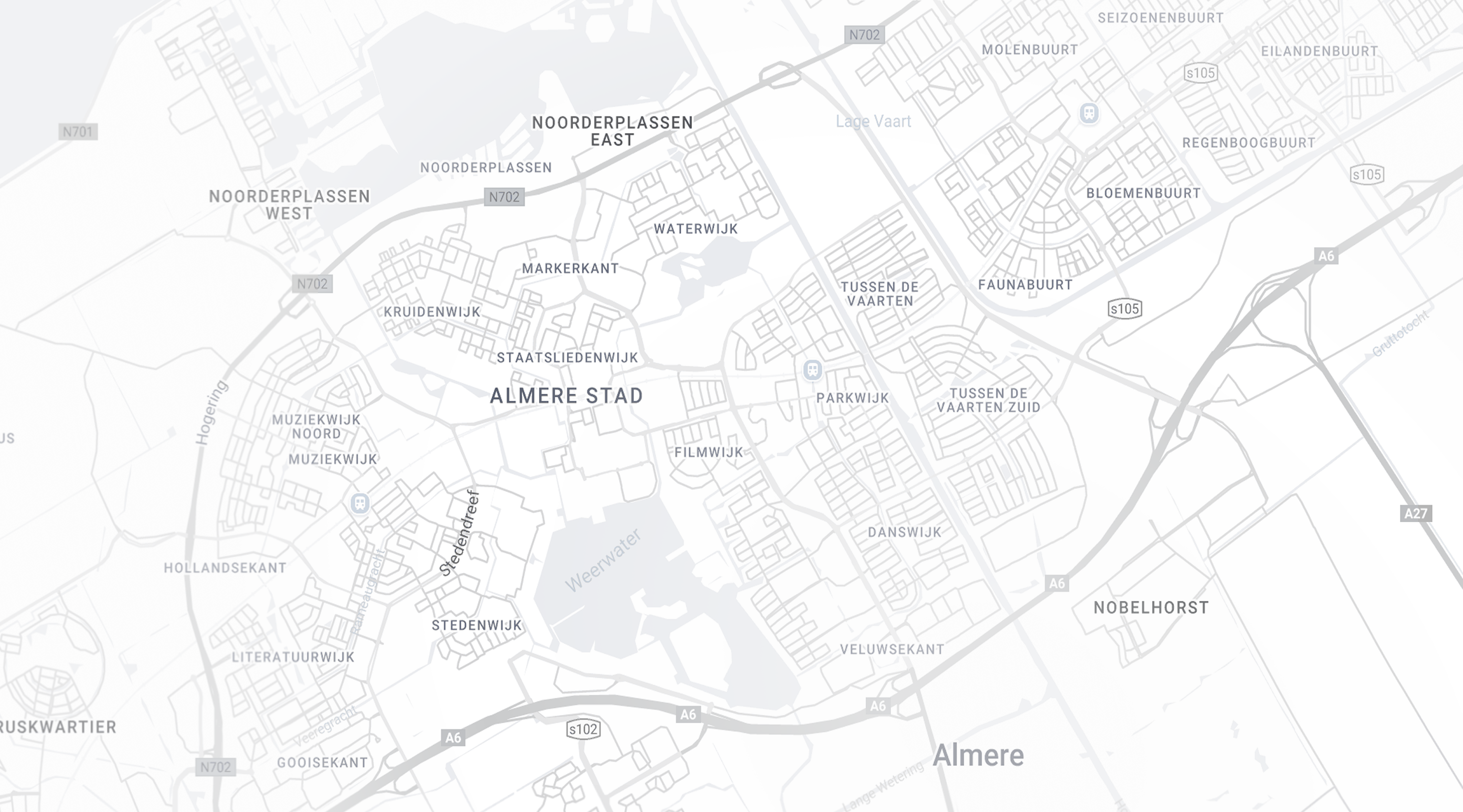 kaart met locatie