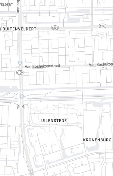 kaart met locatie