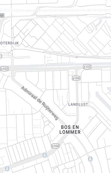kaart met locatie