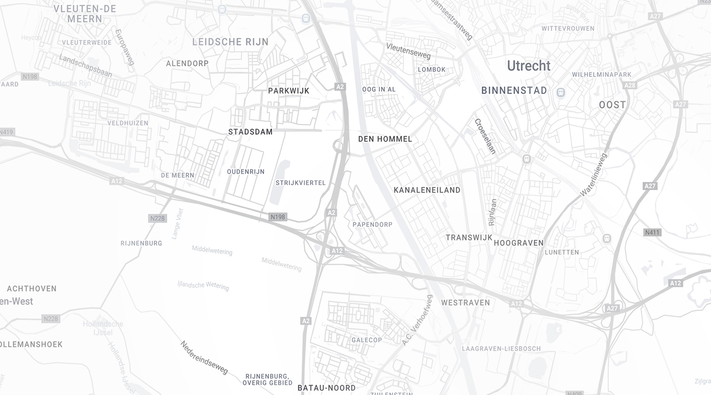 kaart met locatie