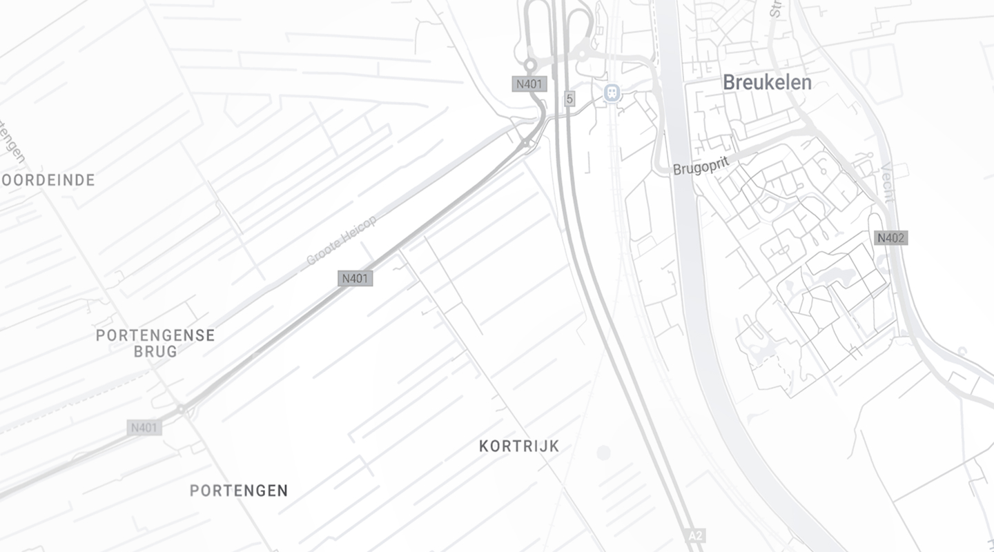 kaart met locatie