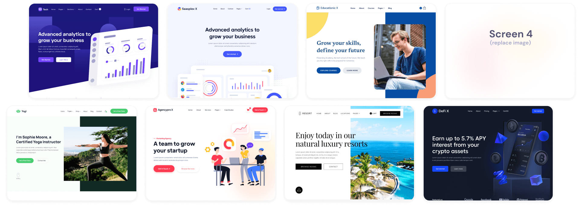 Cryptotech X - Browse All Templates Banner - Crypto Webflow Templates