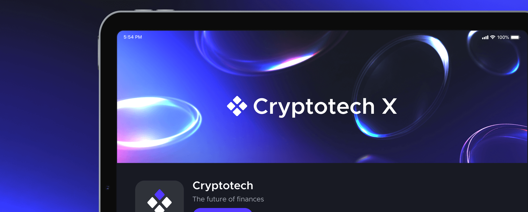 Cryptotech is now available on iPadOS, try it now!