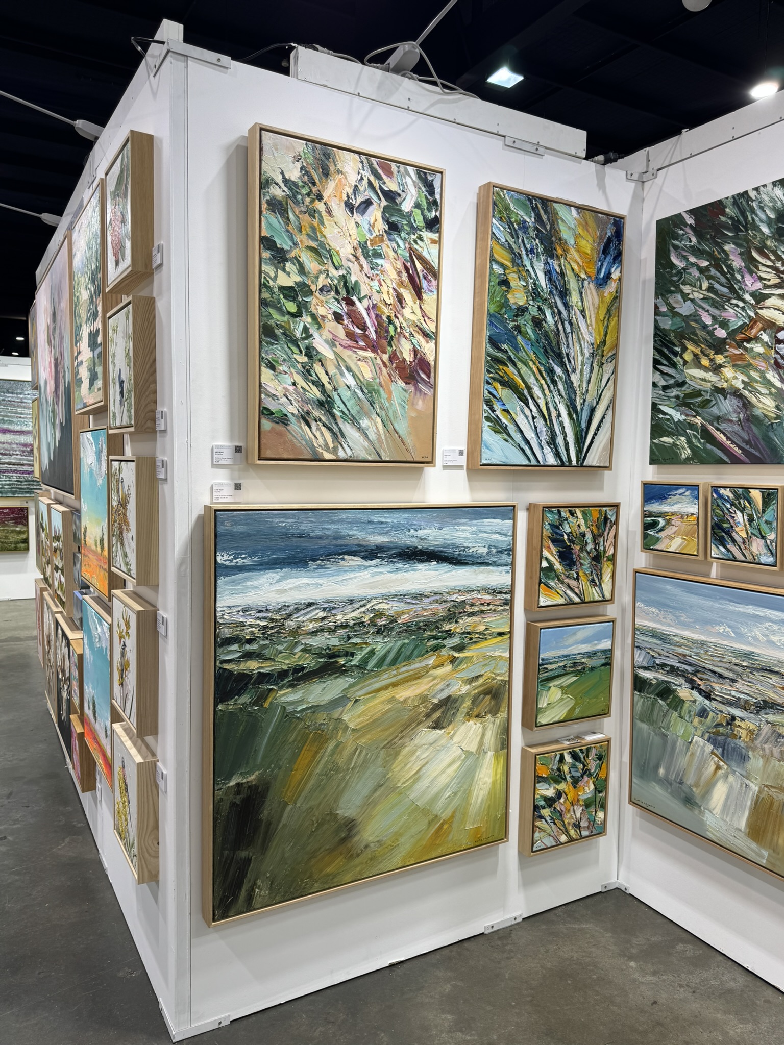 Professional Gallery Installation at the Brisbane Affordable Art Fair